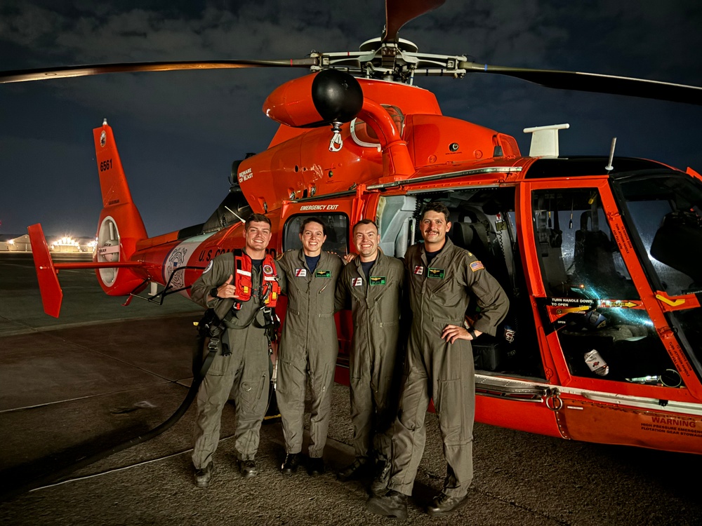 Coast Guard Air Station Savannah rescues 9, dog in North Carolina following Hurricane Helene