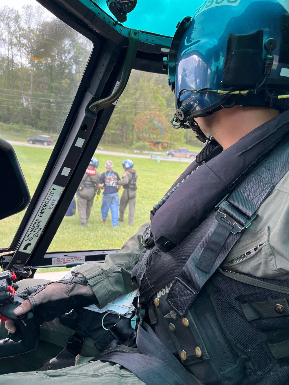 Coast Guard Air Station Savannah rescues 9, dog in North Carolina following Hurricane Helene