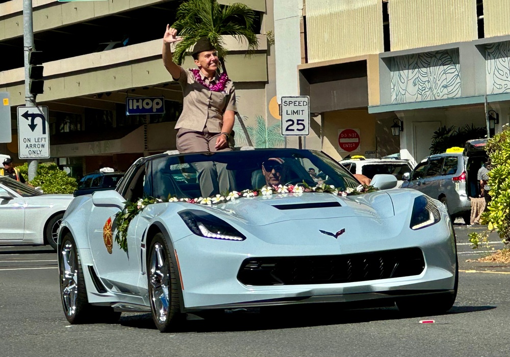 U.S. Army Garrison Hawai‘i Showcases Unity and Support at Aloha Floral Parade