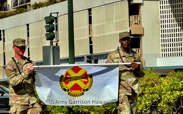 U.S. Army Garrison Hawai‘i Showcases Unity and Support at Aloha Floral Parade