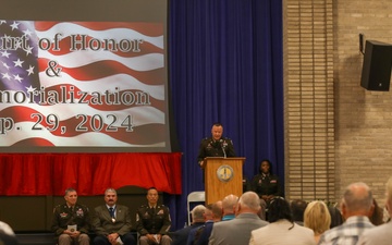 2024 Court of Honor Ceremony Held at Camp Ripley