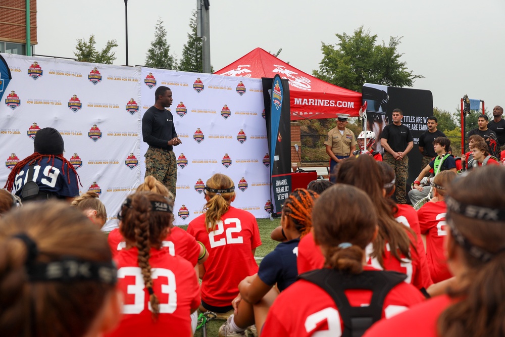 Baltimore USMC Sports Leadership Academy Lacrosse Clinic