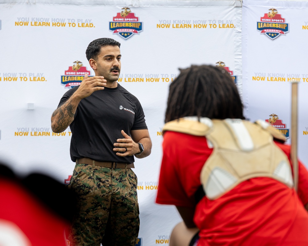 Baltimore USMC Sports Leadership Academy Lacrosse Clinic