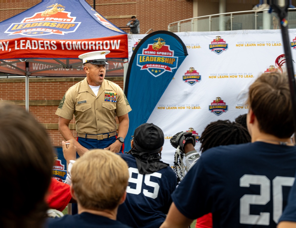 Baltimore USMC Sports Leadership Academy Lacrosse Clinic