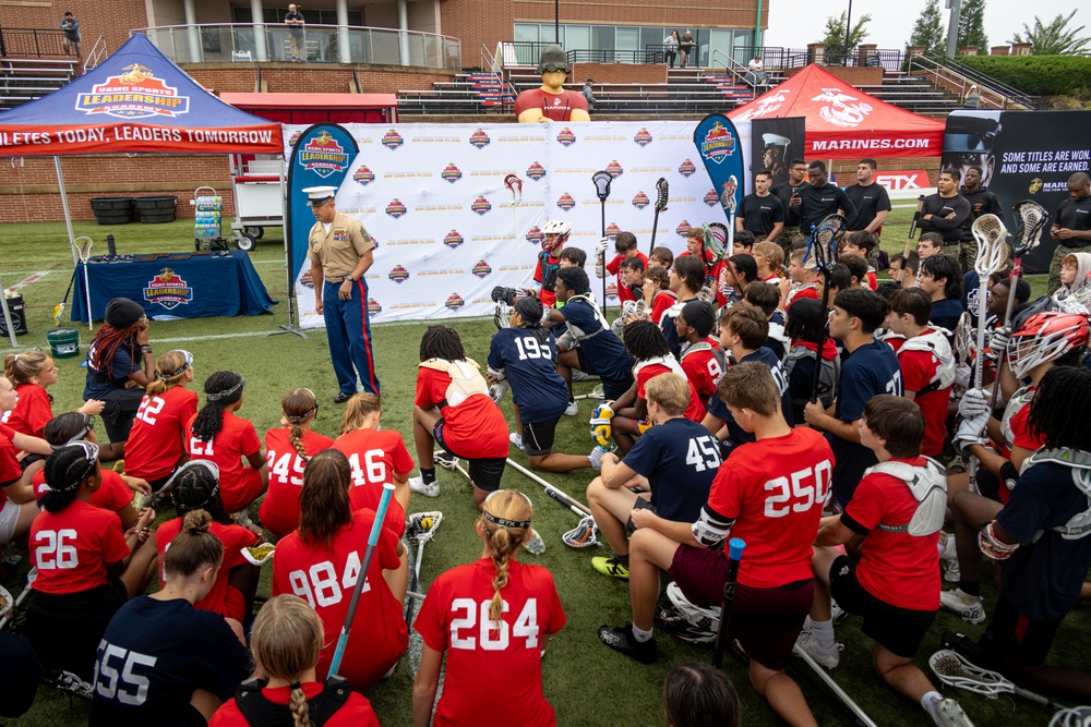 Baltimore USMC Sports Leadership Academy Lacrosse Clinic