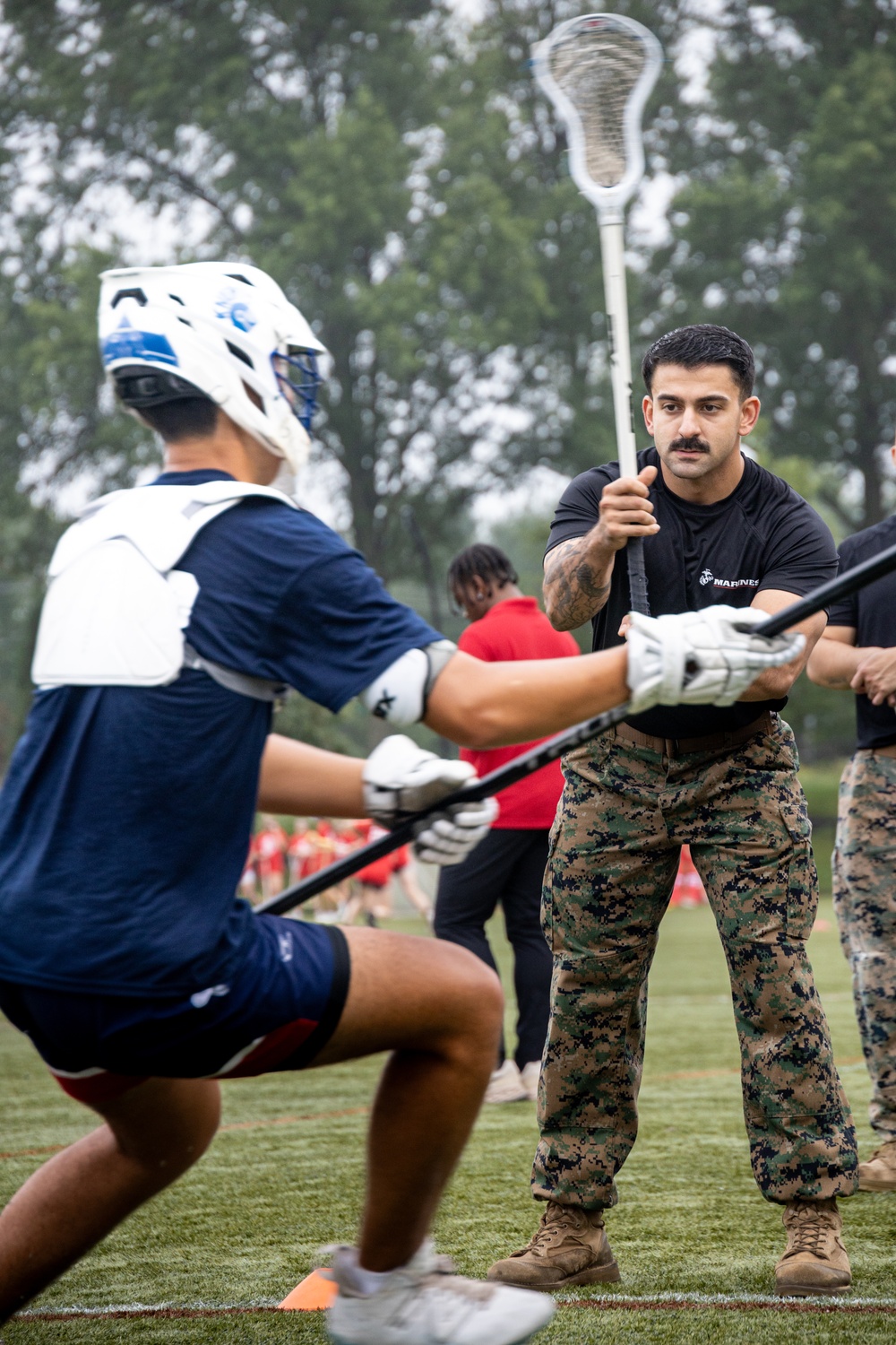 Baltimore USMC Sports Leadership Academy Lacrosse Clinic