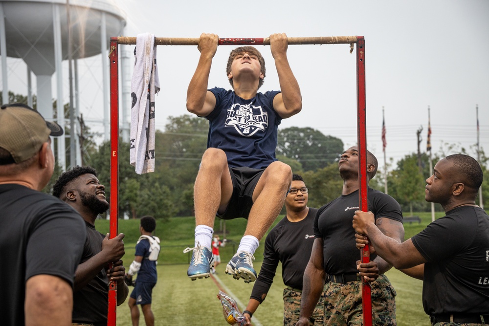 Baltimore USMC Sports Leadership Academy Lacrosse Clinic