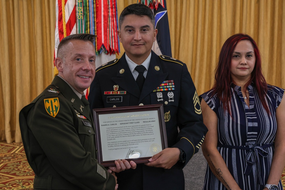 III Armored Corps Retirement Ceremony