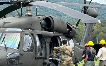 Tennessee Guardsmen continue supporting rescue efforts in East Tennessee