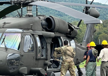 Tennessee Guardsmen continue supporting rescue efforts in East Tennessee