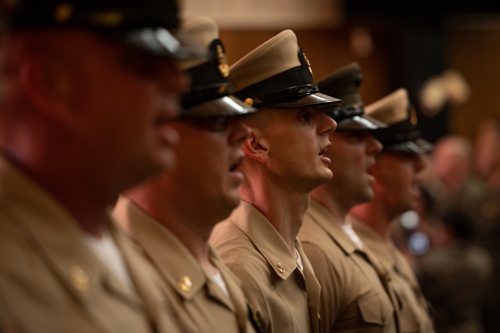 MCB Camp Lejeune Chief Petty Officer Pinning