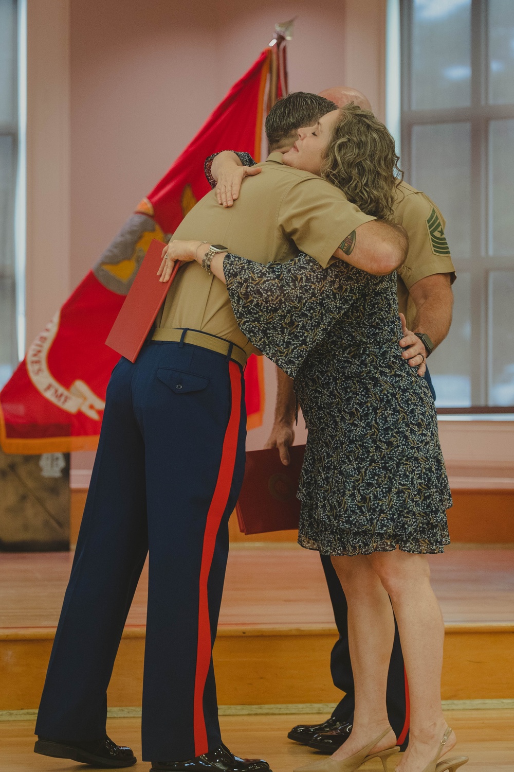 Sgt. Maj. Cantrell Retirement Ceremony