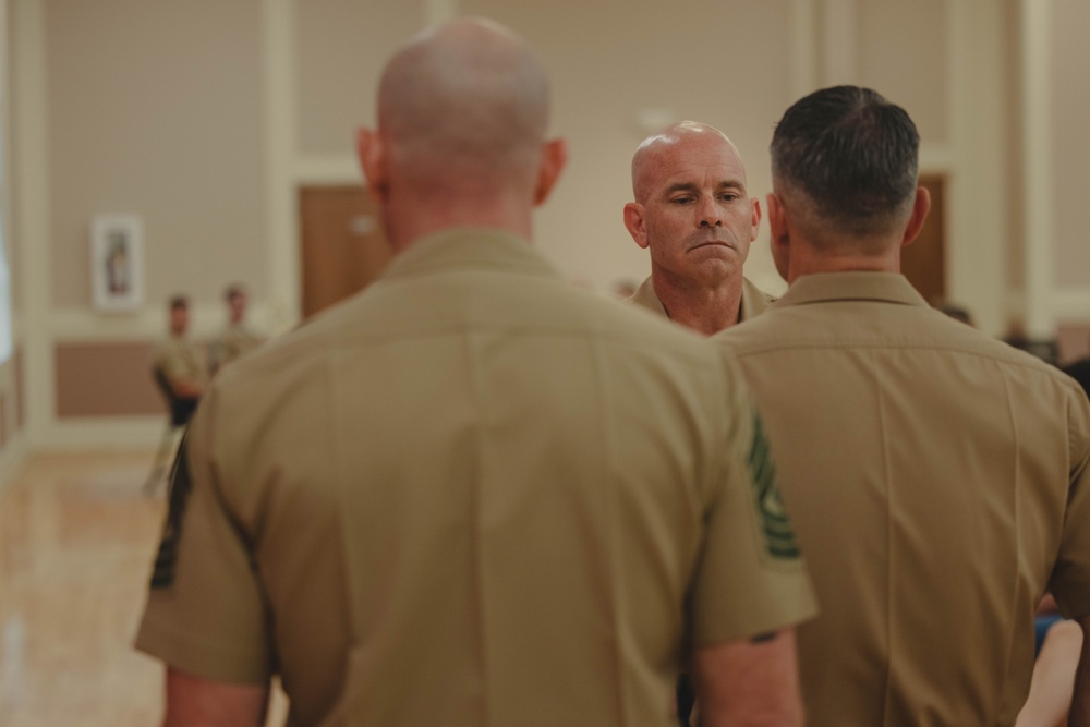 Sgt. Maj. Cantrell Retirement Ceremony