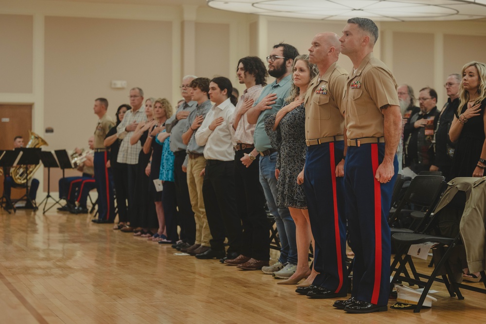 Sgt. Maj. Cantrell Retirement Ceremony