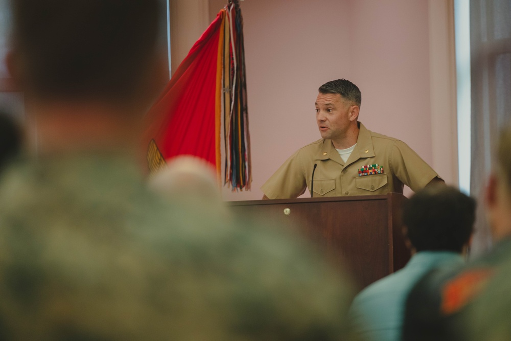 Sgt. Maj. Cantrell Retirement Ceremony