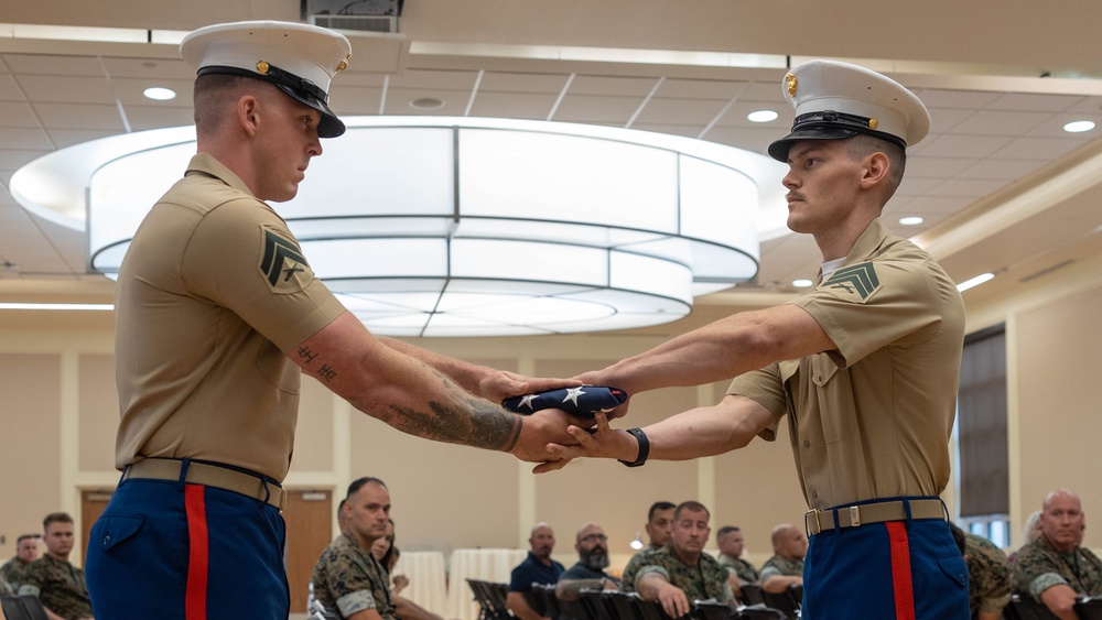 Sgt. Maj. Cantrell Retirement Ceremony