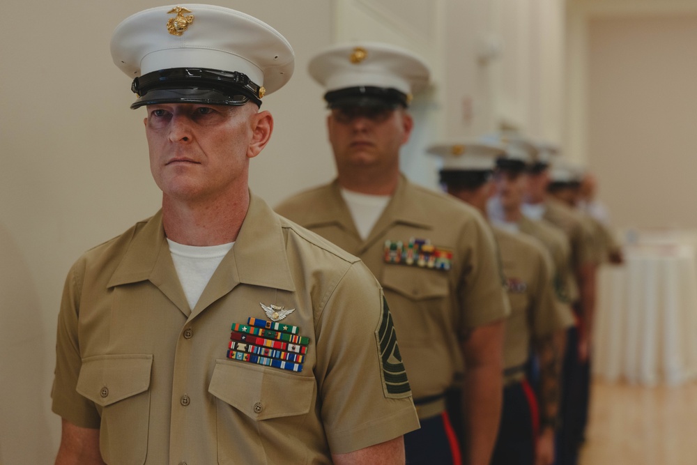 Sgt. Maj. Cantrell Retirement Ceremony