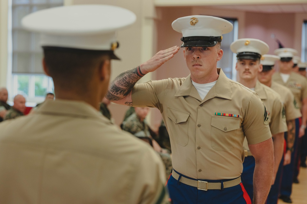 Sgt. Maj. Cantrell Retirement Ceremony