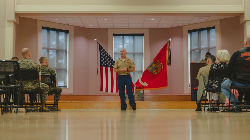 Sgt. Maj. Cantrell Retirement Ceremony