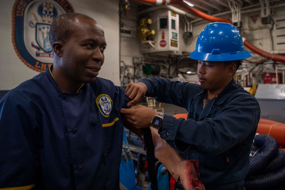 Makin Island Mass Casualty Drill