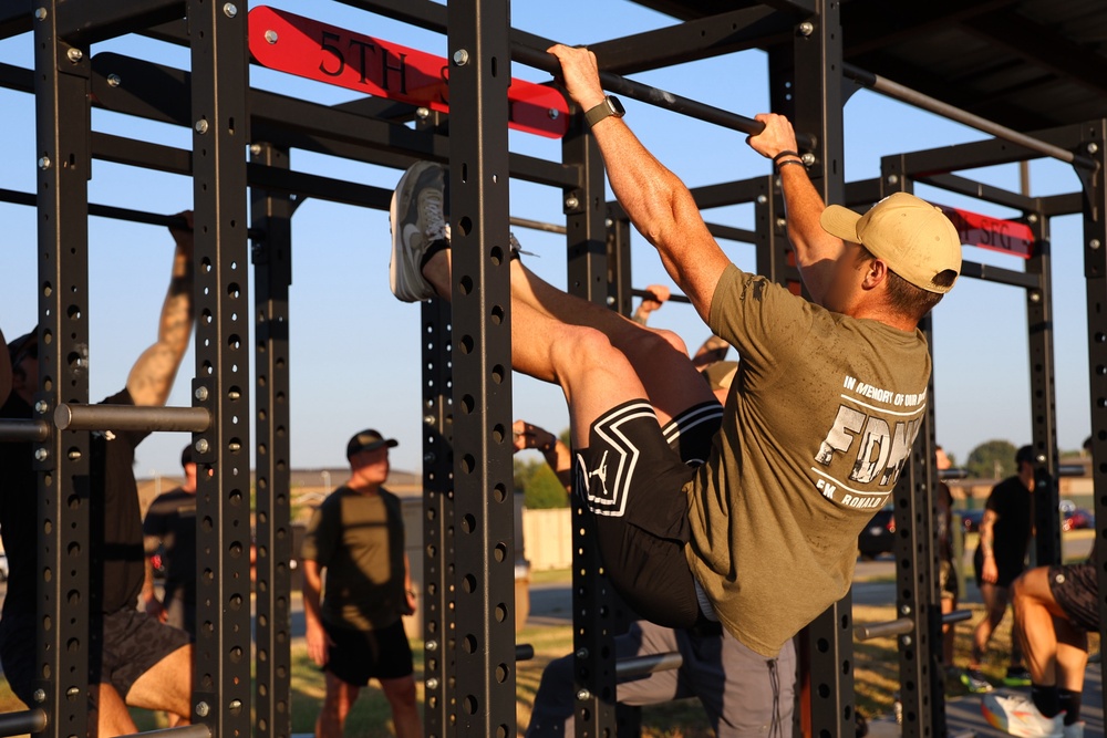 5th SFG (A) Soldiers Compete in Fitness Competition During 63rd Legion Week