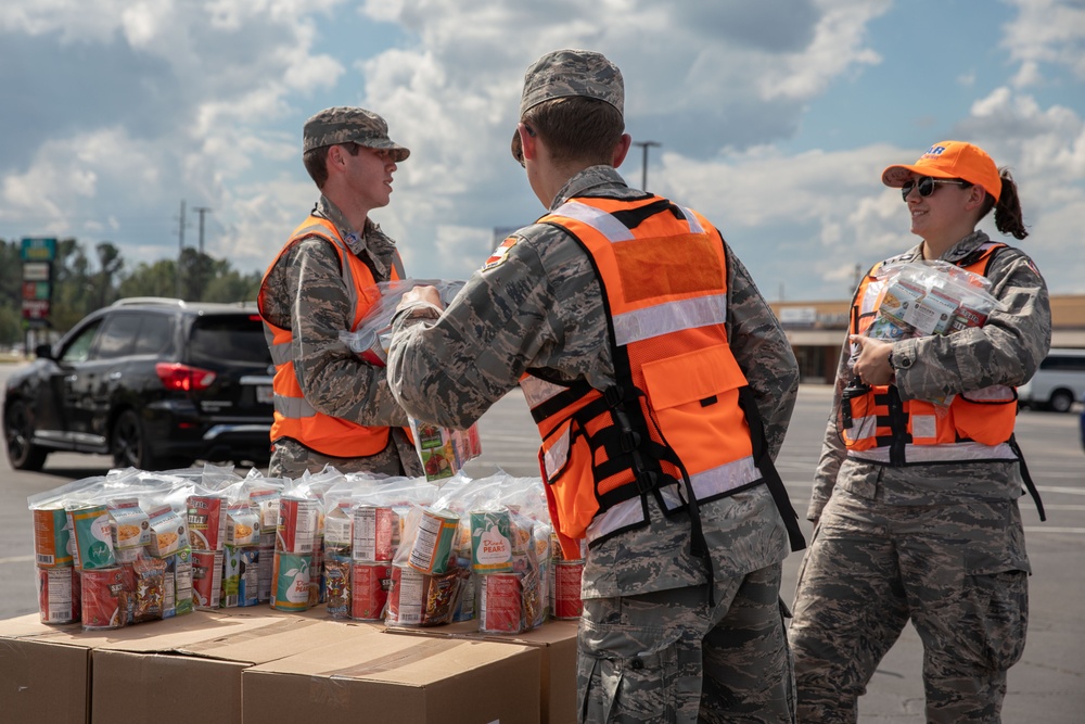 Distributing Food