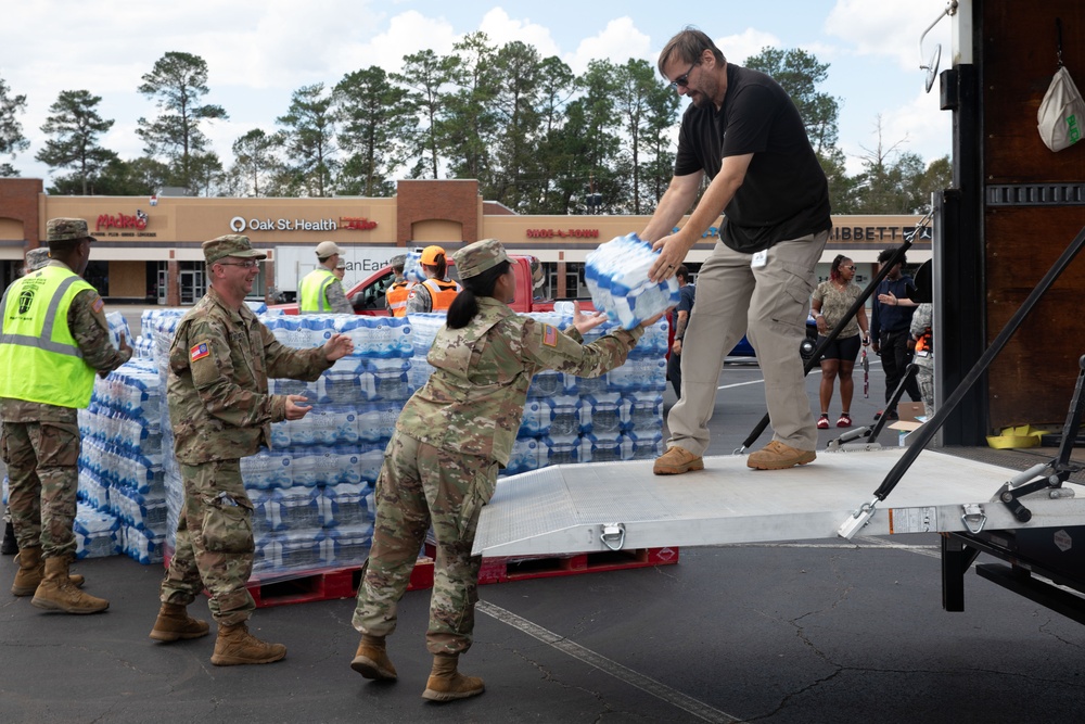 Unloading Water