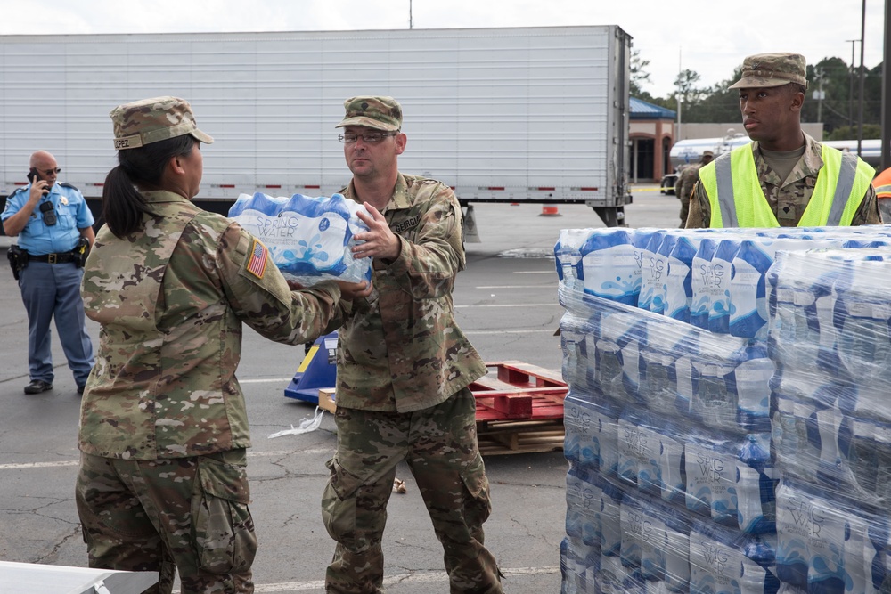 Unloading Water