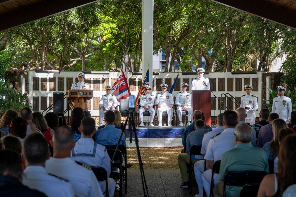 USS North Carolina Change of Command