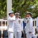 USS North Carolina Change of Command