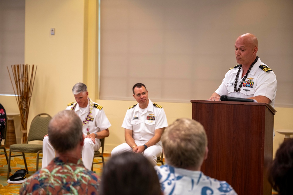 NUWC Division, Keyport Detachment Pacific holds Change of Charge ceremony