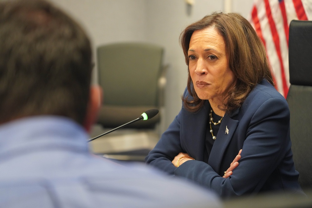 Vice President Harris Visits FEMA