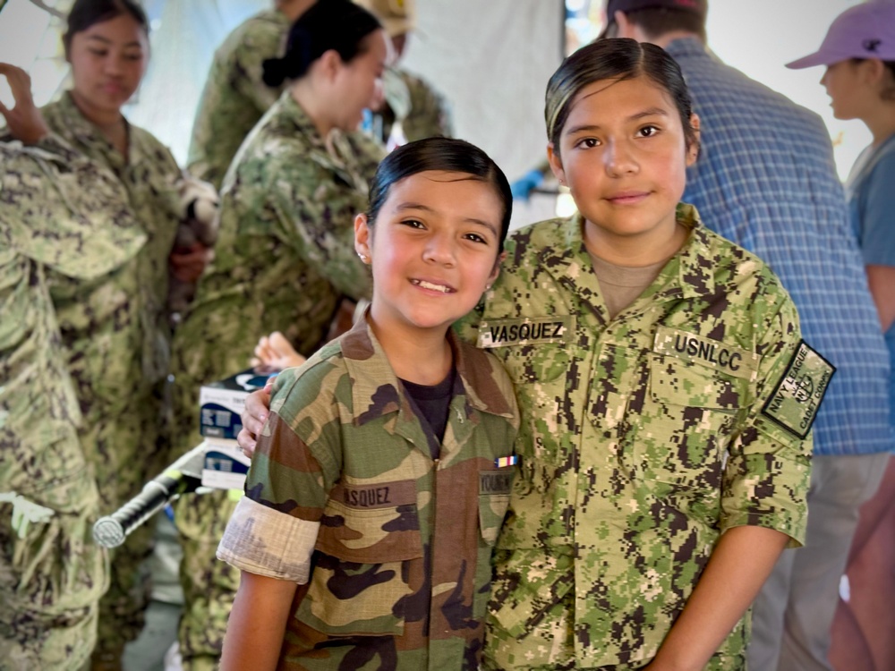 STEM medical tent, on-scene skin cancer screening huge success at MCAS Miramar airshow