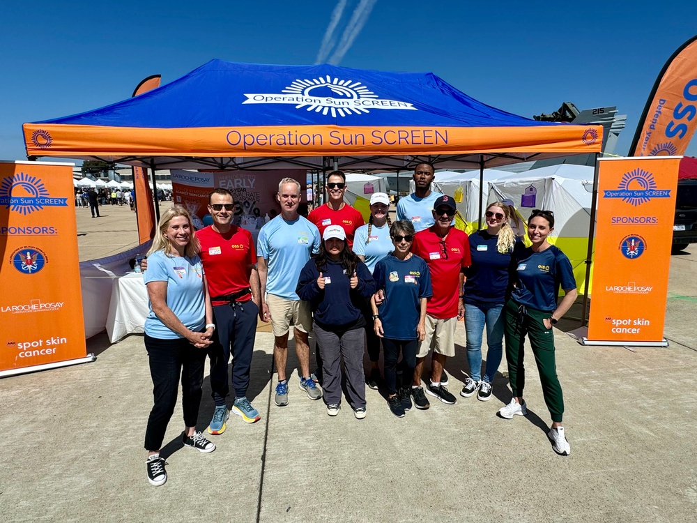 STEM medical tent, on-scene skin cancer screening huge success at MCAS Miramar airshow