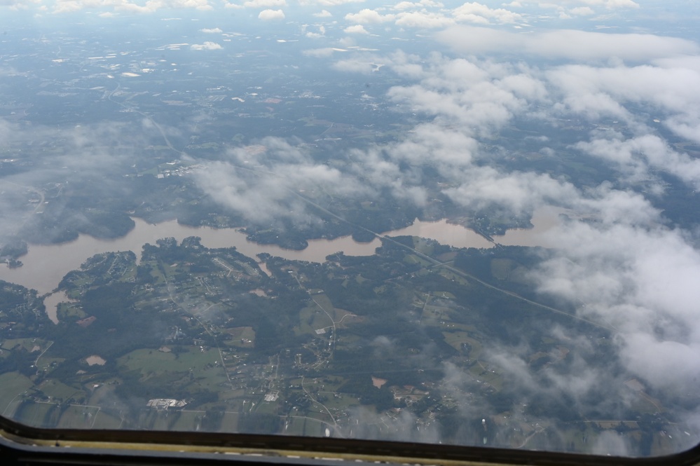 NC Air National Guard C-17 Airlifts support to Western North Carolina