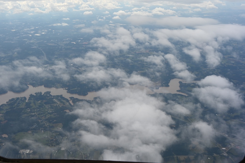 NC Air National Guard C-17 Airlifts support to Western North Carolina