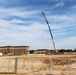 September 2024 construction operations for fiscal year 2023-funded barracks project at Fort McCoy