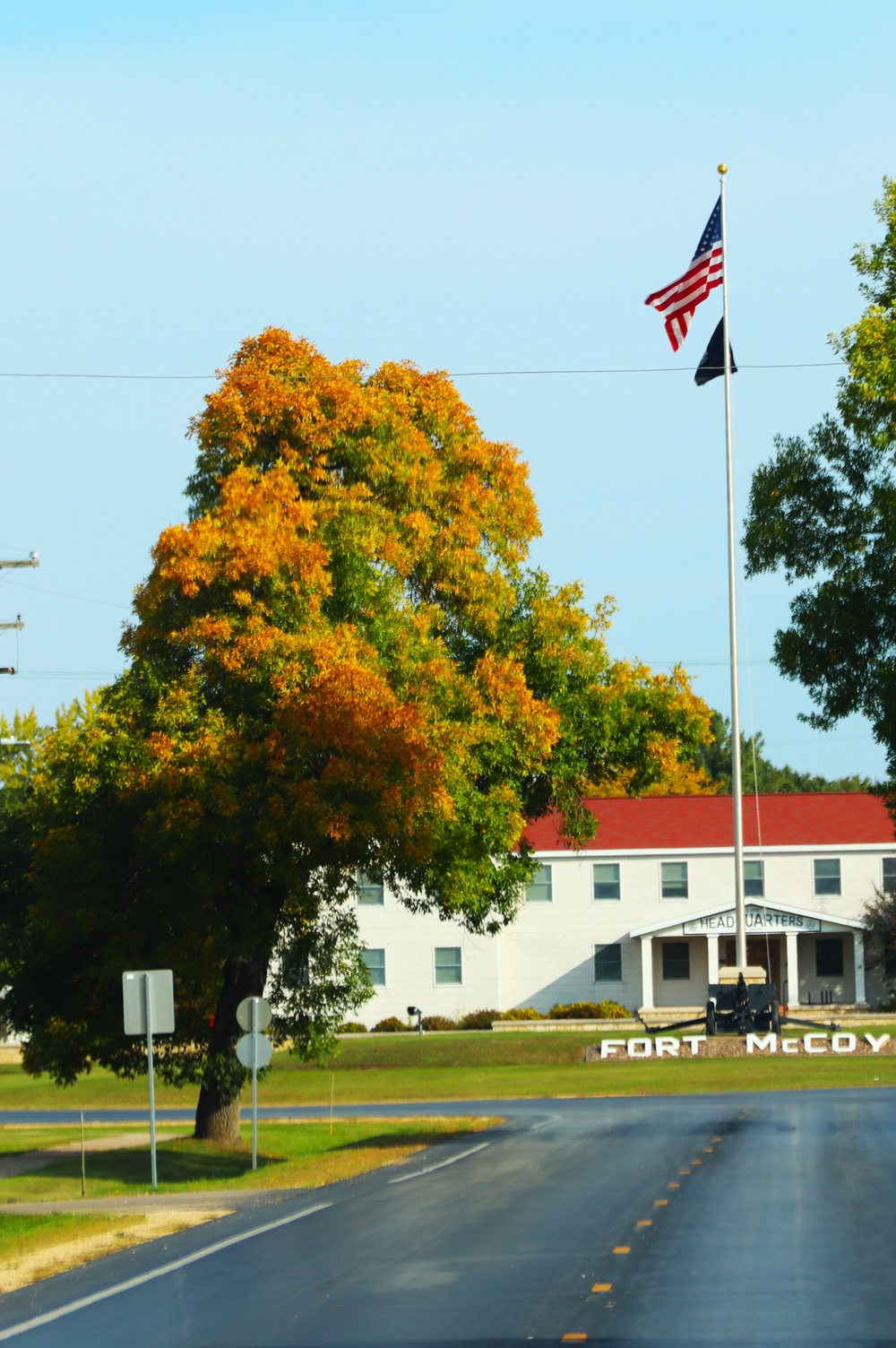 Fort McCoy Fall Colors 2024