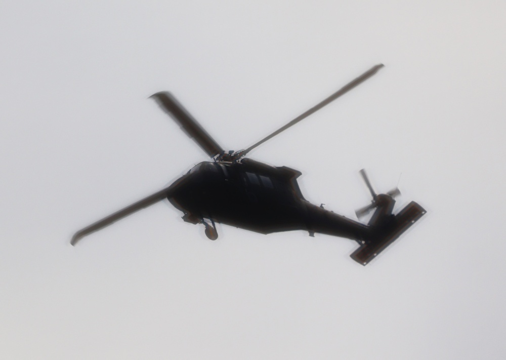 September 2024 UH-60 Black Hawk training at Fort McCoy