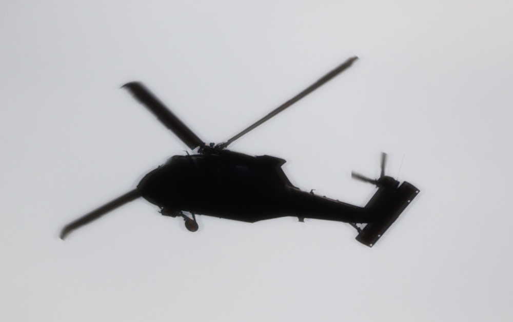 September 2024 UH-60 Black Hawk training at Fort McCoy