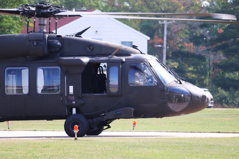 September 2024 UH-60 Black Hawk training at Fort McCoy