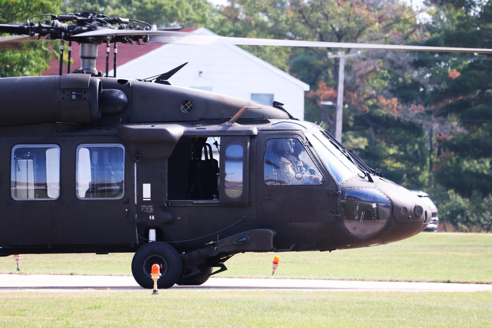 September 2024 UH-60 Black Hawk training at Fort McCoy