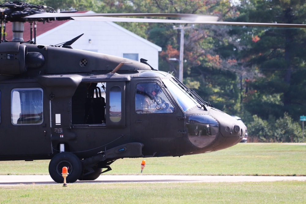 September 2024 UH-60 Black Hawk training at Fort McCoy