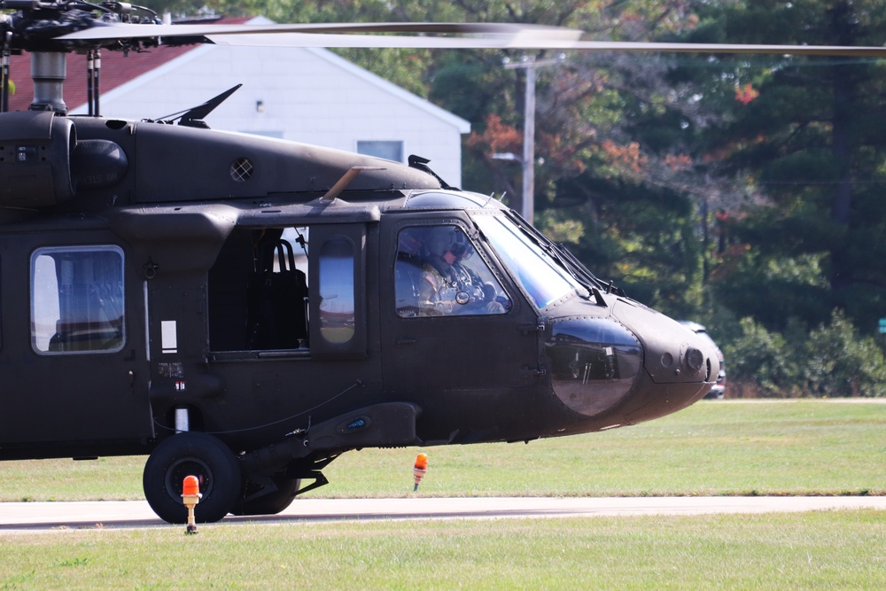 September 2024 UH-60 Black Hawk training at Fort McCoy