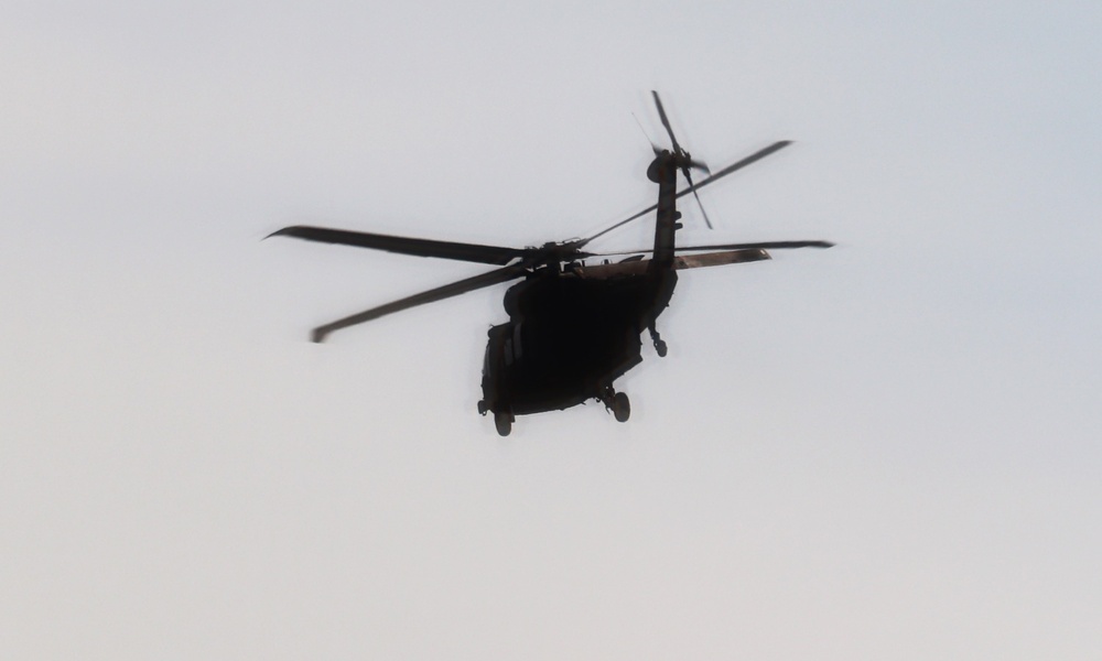 September 2024 UH-60 Black Hawk training at Fort McCoy