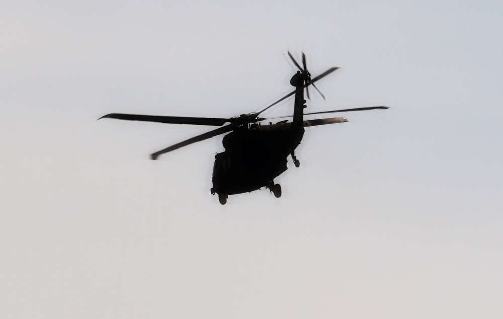 September 2024 UH-60 Black Hawk training at Fort McCoy