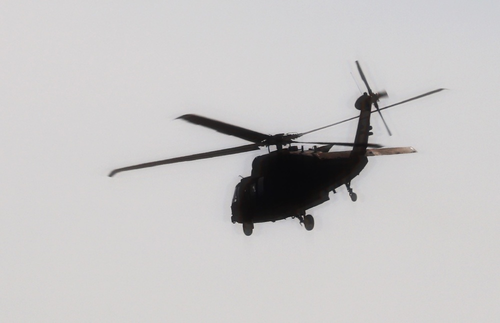 September 2024 UH-60 Black Hawk training at Fort McCoy