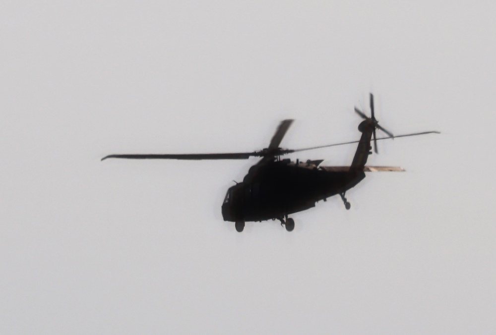 September 2024 UH-60 Black Hawk training at Fort McCoy