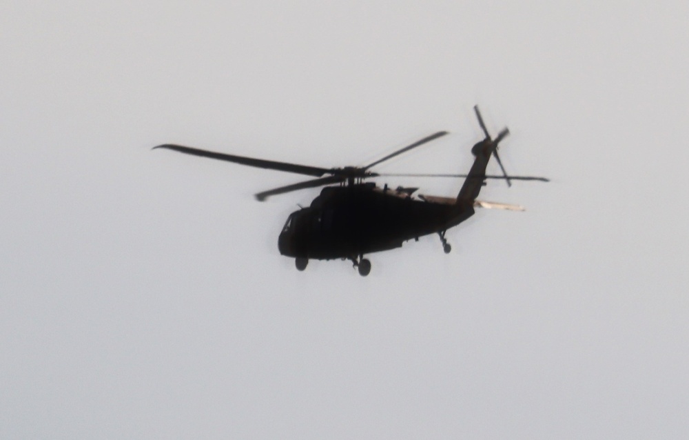 September 2024 UH-60 Black Hawk training at Fort McCoy