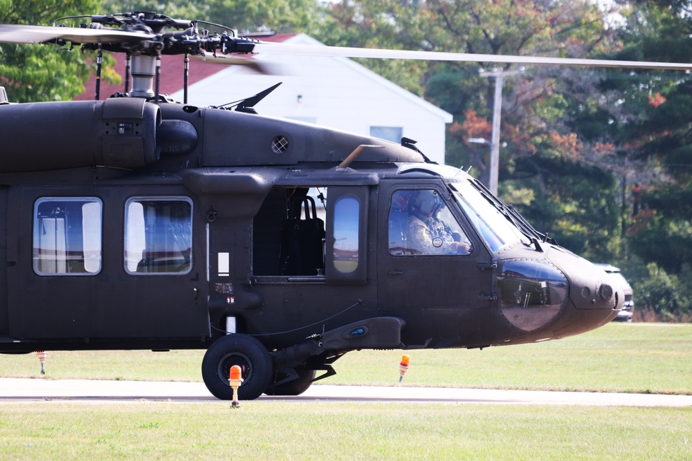 September 2024 UH-60 Black Hawk training at Fort McCoy